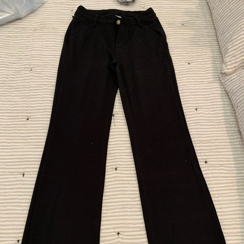 Black pants size 2 boot cut